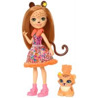 Mattel Enchantimals panenka a zvířátko Cherish Cheetah a Quick-Quick 2