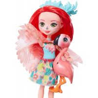 Mattel Enchantimals panenka a zvířátko Fanci Flamingo a Swash 2
