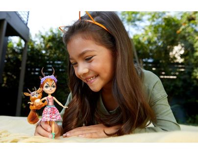 Mattel Enchantimals panenka a zvířátko Gabriela Gazelle a Racer