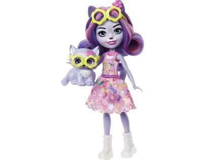 Mattel Enchantimals Panenka a zvířátko Hadley Husky a Sledder