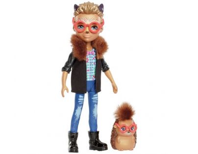 Mattel Enchantimals panenka a zvířátko Hixby Hedgehog a Pointer