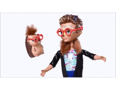 Mattel Enchantimals panenka a zvířátko Hixby Hedgehog a Pointer