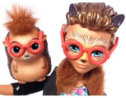 Mattel Enchantimals panenka a zvířátko Hixby Hedgehog a Pointer