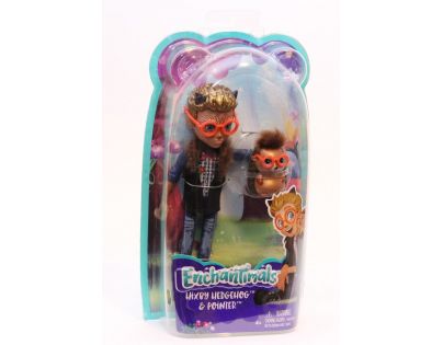 Mattel Enchantimals panenka a zvířátko Hixby Hedgehog a Pointer