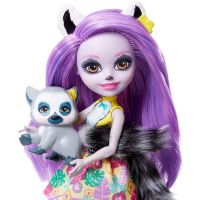 Mattel Enchantimals panenka a zvířátko Larissa Lemur a Ringlet 2