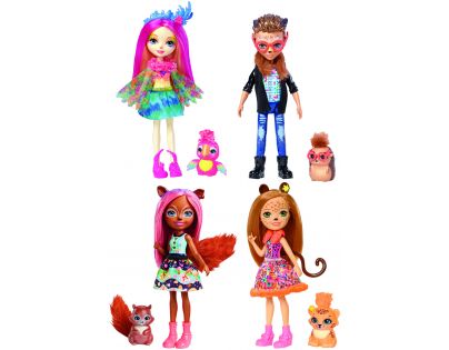 Mattel Enchantimals panenka a zvířátko Lorna Lamb a Flag