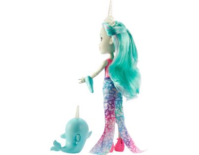 Mattel Enchantimals panenka a zvířátko Naddie Narwhal a Sword