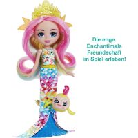 Mattel Enchantimals Panenka a zvířátko Royal Ocean Kingdom zlatá rybka 2