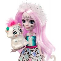 Mattel Enchantimals panenka a zvířátko Sybil Snow Leopard a Flake 2