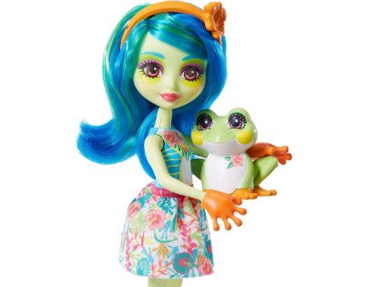 Mattel Enchantimals panenka a zvířátko Tamika Tree Frog a Burst