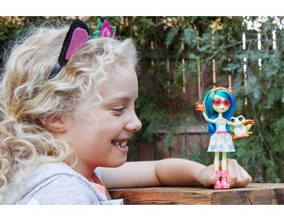 Mattel Enchantimals panenka a zvířátko Tamika Tree Frog a Burst