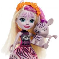 Mattel Enchantimals panenka a zvířátko Zadie Zebra a Ref 2