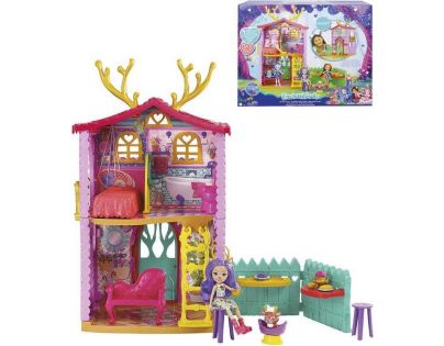 Mattel Enchantimals panenka Danessa jelínková s domečkem herní set - Poškozený obal