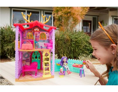 Mattel Enchantimals panenka Danessa jelínková s domečkem herní set
