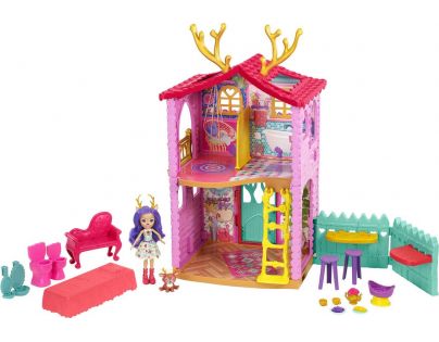 Mattel Enchantimals panenka Danessa jelínková s domečkem herní set