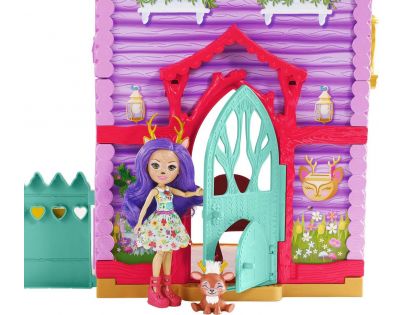 Mattel Enchantimals panenka Danessa jelínková s domečkem herní set