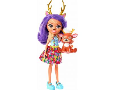 Mattel Enchantimals panenka se zvířátkem Danessa Deer a Sprint