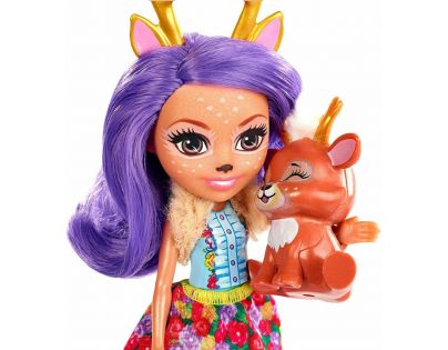 Mattel Enchantimals panenka se zvířátkem Danessa Deer a Sprint