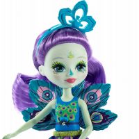 Mattel Enchantimals panenka se zvířátkem Patter Peacock a Flap 3