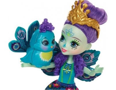 Mattel Enchantimals panenka se zvířátkem Patter Peacock