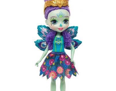 Mattel Enchantimals panenka se zvířátkem Patter Peacock