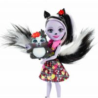 Mattel Enchantimals panenka se zvířátkem Sage Skunk a Caper 2