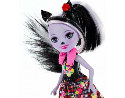 Mattel Enchantimals panenka se zvířátkem Sage Skunk a Caper