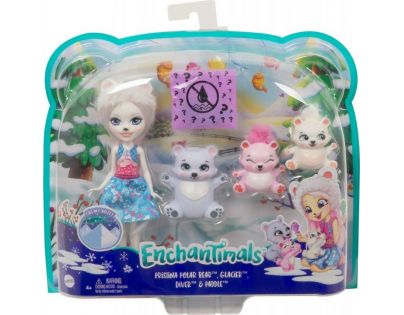 Mattel Enchantimals rodinka Medvídci