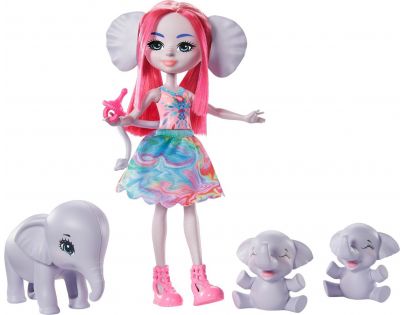 Mattel Enchantimals rodinka Sloni