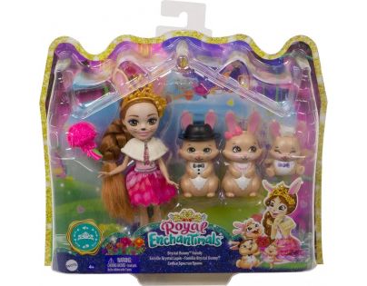 Mattel Enchantimals rodinka Zajíci