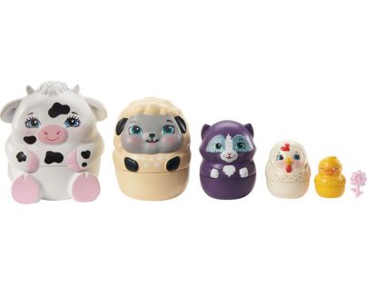 Mattel Enchantimals tajné útočiště nejlepších přátel Cow Cambrie Farmhouse