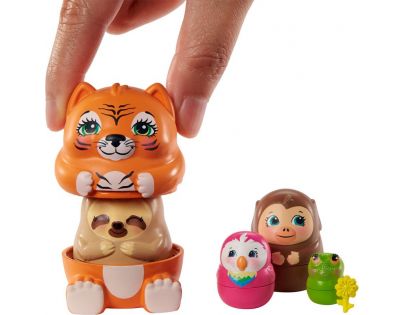 Mattel Enchantimals tajné útočiště nejlepších přátel Parrot Peeki Tree Hut