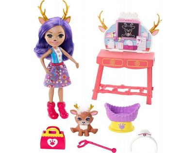 Mattel Enchantimals tématické balení Caring Vet