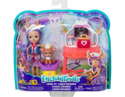Mattel Enchantimals tématické balení Caring Vet