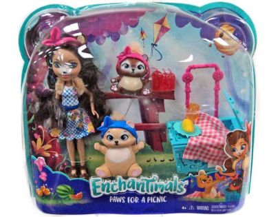 Mattel Enchantimals tématické balení Medvídek