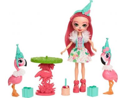 Mattel Enchantimals tématické balení Plameňák