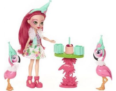 Mattel Enchantimals tématické balení Plameňák