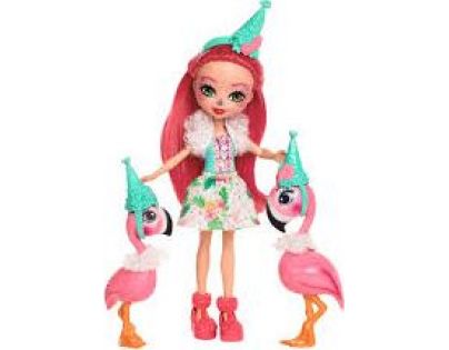Mattel Enchantimals tématické balení Plameňák