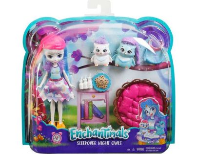 Mattel Enchantimals tématické balení Sovičky