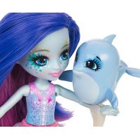 Mattel Enchantimals Vodní svět Panenka a zvířátko Dolce Dolphin a Largo 3