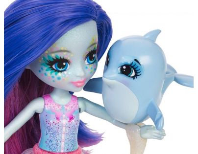 Mattel Enchantimals Vodní svět Panenka a zvířátko Dolce Dolphin a Largo