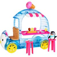 Mattel Enchantimals Zmrzlinový vozík s tučňákem 5