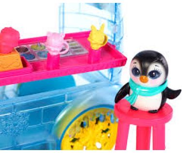 Mattel Enchantimals Zmrzlinový vozík s tučňákem