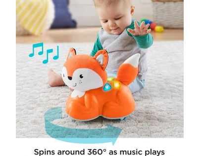 Mattel Fischer Price lezeme s liškou se zvuky