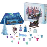 Mattel Frozen Adventní kalendář s malými panenkami 2024 - Poškozený obal