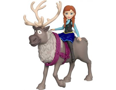 Mattel Frozen malá panenka Anna a Sven