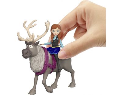 Mattel Frozen malá panenka Anna a Sven