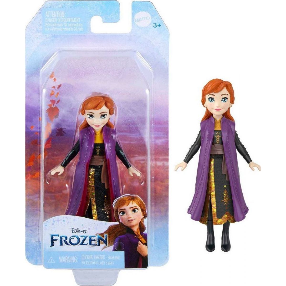 Mattel Frozen malá panenka HLW97 Anna 2