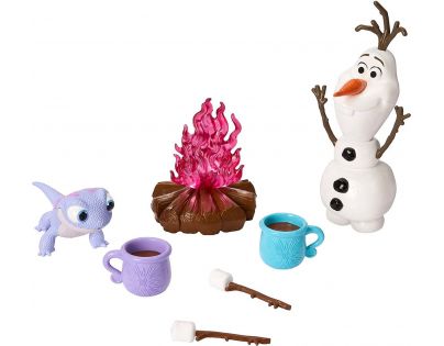 Mattel Frozen Olaf a Bruni u ohýnku