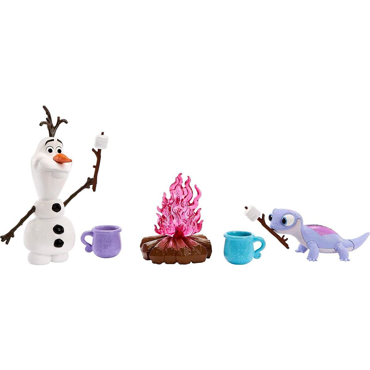 Mattel Frozen Olaf a Bruni u ohýnku HLW62